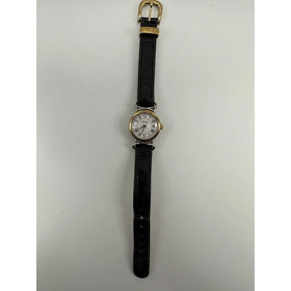 Carolee W1293 Ladies Watch New Battery 23MM 6.75